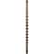 Ekena Millwork Nexus Ceiling Medallion (Fits Canopies up to 2 3/4"), Hand-Painted Warm Silver, 30"OD x 1 1/4"P CM30NEWSS - alternate 2